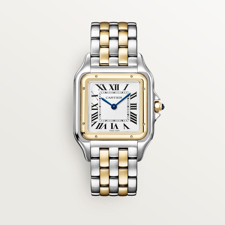 Pantara | Lg 18K Yellow Gold & Steel Watch | US & Lg 18K Yellow Gold Steel