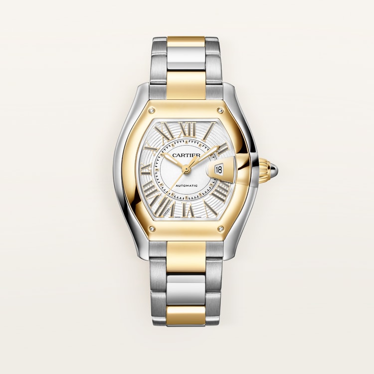 Rovestar 42.5 mm x 34.9 mm | Gold and steel & Steel