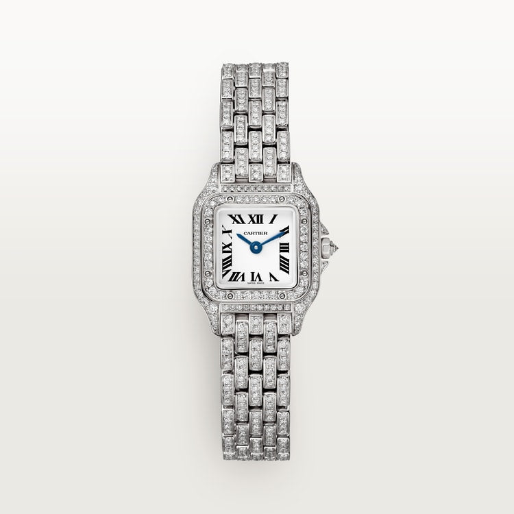 Pantara 25.1 mm x 18.5 mm | White gold & Gold