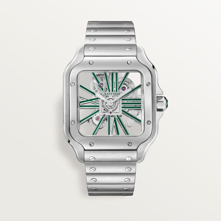 Santor 47.5 mm x 39.7 mm Skeleton | Steel | Edition 02