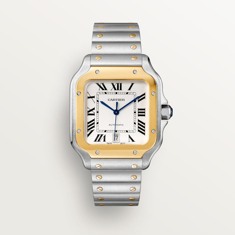 Santor Medium model | Gold and steel & Steel