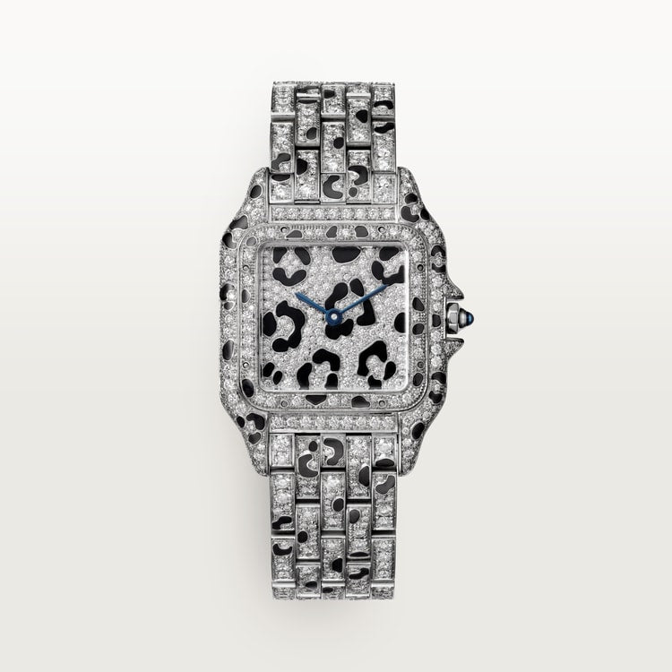 Pantara 36.5 mm x 26.7 mm | White gold & Gold