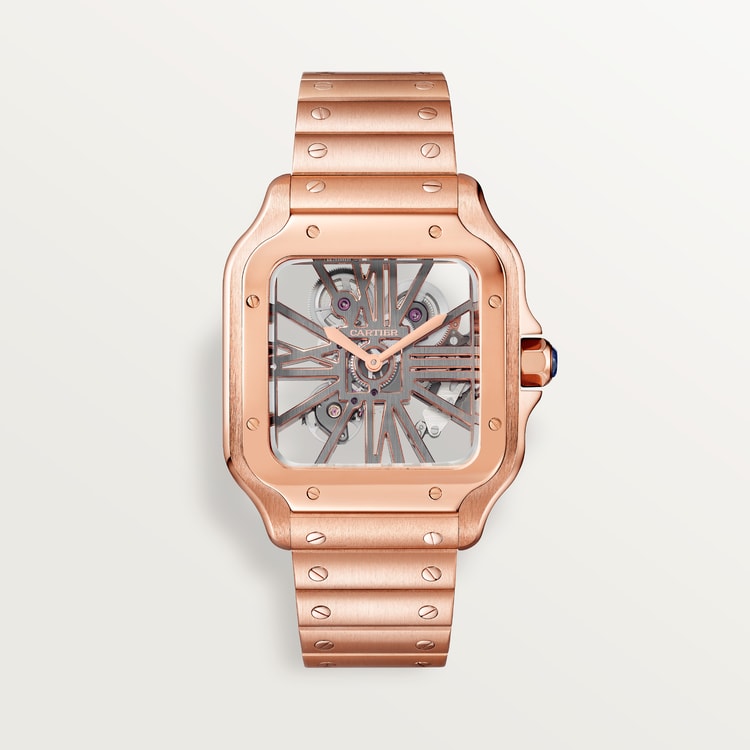 Santor 47.5 mm x 39.7 mm Skeleton | Rose gold & Gold
