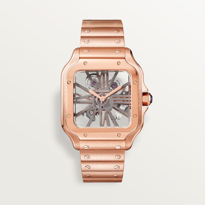 Santor 47.5 mm x 39.7 mm Skeleton | Rose gold & Gold