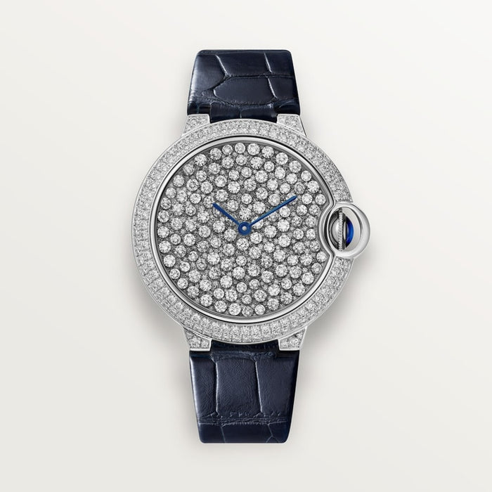 Belune 37 mm automatic mechanical movement | white gold | Edition 02