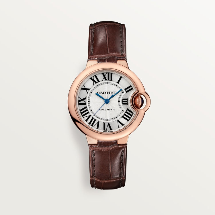 Belune 33mm automatic movement | rose gold & leather
