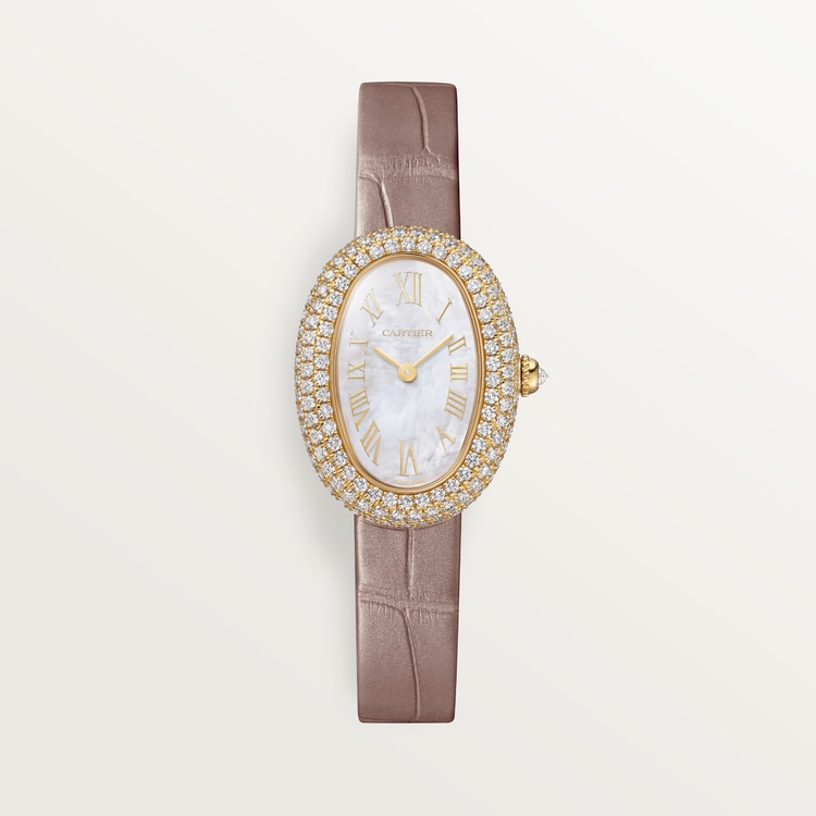 Bainor 31.4 mm x 23.1 mm quartz movement | Yellow gold & Yellow gold 750/1000
