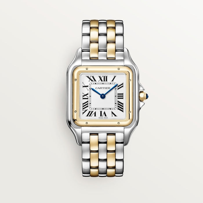 Pantara | Lg 18K Yellow Gold & Steel Watch | US & Lg 18K Yellow Gold Steel