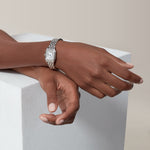 Pantara Small Steel Diamond Watch | US | Small Steel Diamond