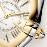 Rovestar 47.2 mm x 38.8 mm | Gold and steel & Steel