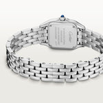 Pantara Small Steel Diamond Watch | US | Small Steel Diamond
