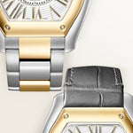 Rovestar 47.2 mm x 38.8 mm | Gold and steel & Steel