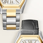 Rovestar 42.5 mm x 34.9 mm | Gold and steel & Steel