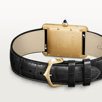 Tannor Small model quartz movement | yellow gold & leather | Edition 02