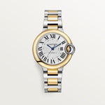 Belune 10.50 mm Mechanical movement with automatic winding | Gold and steel & Steel case