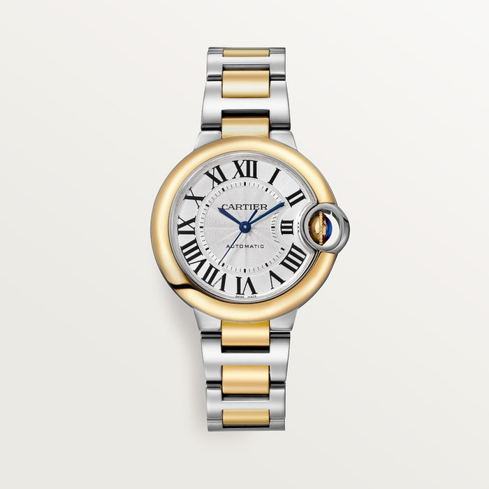 Belune 10.50 mm Mechanical movement with automatic winding | Gold and steel & Steel case