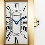 Tannor Mini model quartz movement | yellow gold & leather