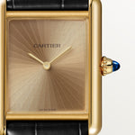 Tannor Small model quartz movement | yellow gold & leather | Edition 02