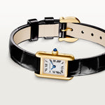 Tannor Small model quartz movement | yellow gold & leather | Edition 03