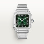 Santor Medium model using the chronograph or other functions: this animated guide provides the necessary information | Steel