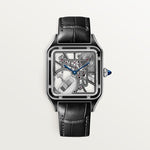 Santor 43.5 mm x 31.4 mm SKELETON WATCH EQUIPPED WITH A MICRO-ROTOR | Steel | Edition 02