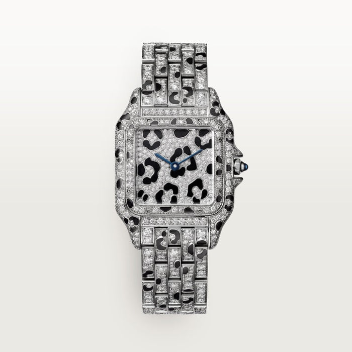 Pantara 36.5 mm x 26.7 mm | White gold & Gold