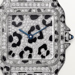 Pantara 36.5 mm x 26.7 mm | White gold & Gold