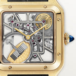 Santor 43.5 mm x 31.4 mm SKELETON WATCH EQUIPPED WITH A MICRO-ROTOR | Yellow gold & Yellow gold 750/1000