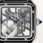 Santor 43.5 mm x 31.4 mm SKELETON WATCH EQUIPPED WITH A MICRO-ROTOR | Steel | Edition 02