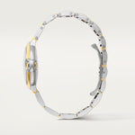 Belune 10.50 mm Mechanical movement with automatic winding | Gold and steel & Steel case