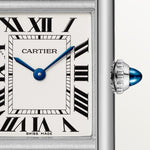 Tannor Small model quartz movement | white gold & leather