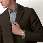 Santor Medium model | Gold and steel & Steel | Edition 02