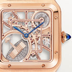 Santor 43.5 mm x 31.4 mm SKELETON WATCH EQUIPPED WITH A MICRO-ROTOR | Rose gold & Gold