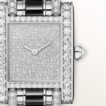 Tannor Large model manual movement | yellow gold & leather