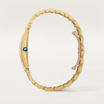 Tannor Mini model quartz movement | yellow gold & leather