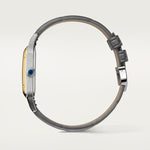 Santor 43.5 mm x 31.4 mm | Gold and steel & sunglasses in smooth and brushed platinum-finish metal
