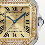 Santor 41.9 mm x 35.1 mm | Gold and steel & Steel