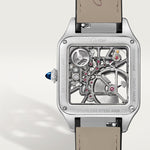 Santor 43.5 mm x 31.4 mm SKELETON WATCH EQUIPPED WITH A MICRO-ROTOR | Steel | Edition 02