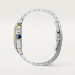 Santor 47.5 mm x 39.8 mm | Gold and steel & Steel