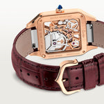 Santor 43.5 mm x 31.4 mm SKELETON WATCH EQUIPPED WITH A MICRO-ROTOR | Rose gold & Gold