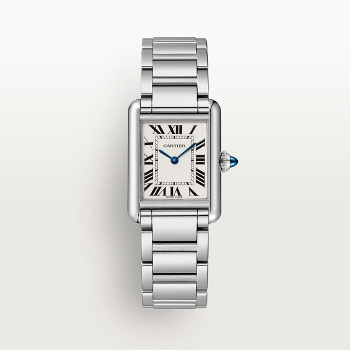 Tannor Small model quartz movement | white gold & leather