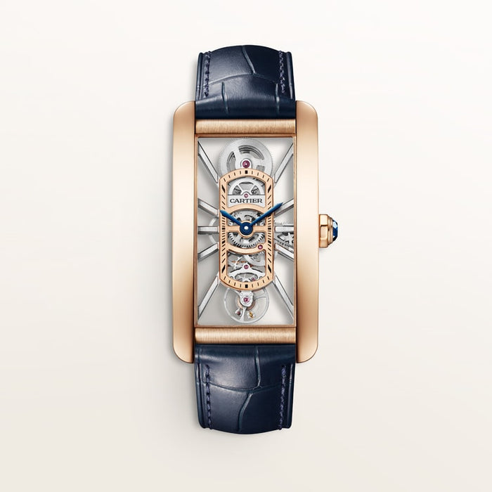 Tannor Large model quartz movement | rose gold