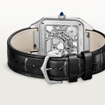 Santor 43.5 mm x 31.4 mm SKELETON WATCH EQUIPPED WITH A MICRO-ROTOR | Steel | Edition 02
