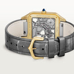Santor 43.5 mm x 31.4 mm SKELETON WATCH EQUIPPED WITH A MICRO-ROTOR | Yellow gold & Yellow gold 750/1000