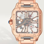 Santor 47.5 mm x 39.7 mm Skeleton | Rose gold & Gold