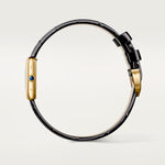 Tannor Small model quartz movement | yellow gold & leather | Edition 03