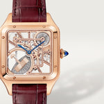 Santor 43.5 mm x 31.4 mm SKELETON WATCH EQUIPPED WITH A MICRO-ROTOR | Rose gold & Gold