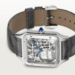 Santor 43.5 mm x 31.4 mm SKELETON WATCH EQUIPPED WITH A MICRO-ROTOR | Steel