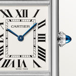 Tannor Small model quartz movement | steel & # Small Steel Watch & Steel Strap