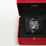 Santor 43.5 mm x 31.4 mm SKELETON WATCH EQUIPPED WITH A MICRO-ROTOR | Steel | Edition 02